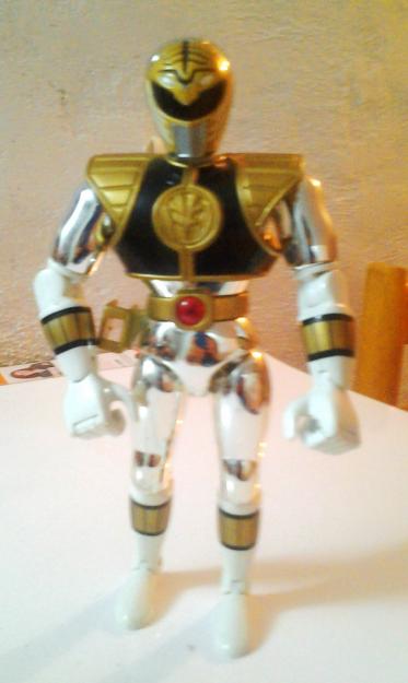 Power rangers figura plata