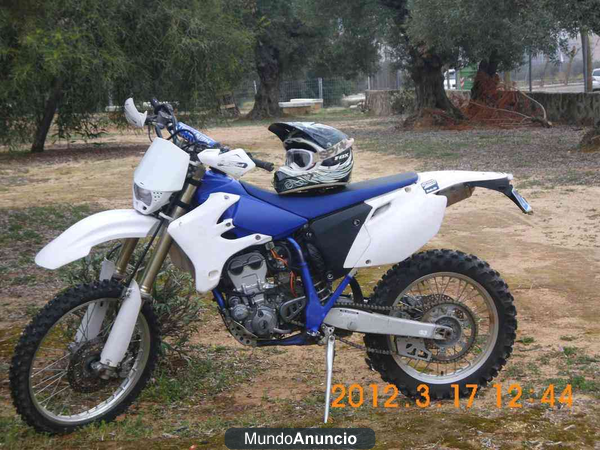 cambio yamaha wr250 f2006 por cbr600rr por lo menos 2004