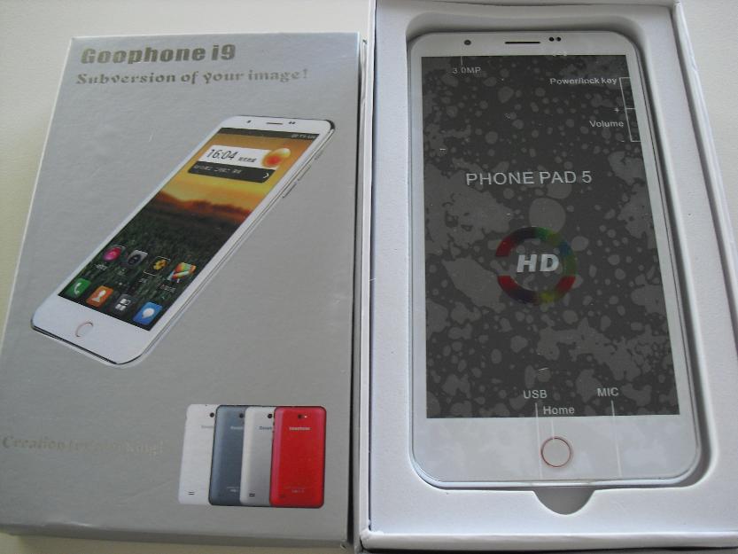 Smartphone goophone i9 5,7 PULGADAS Libre con Dual sim