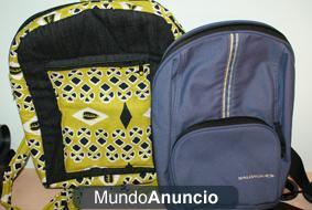 Bolso de ganchillo y dos mochilas por 15 euros