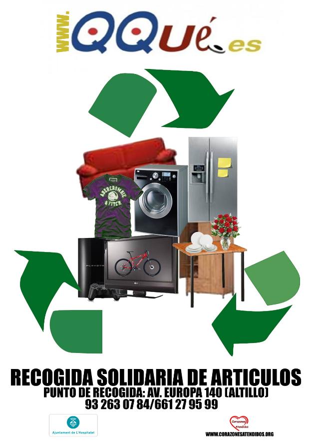 Recogida soliraria de articulos ong