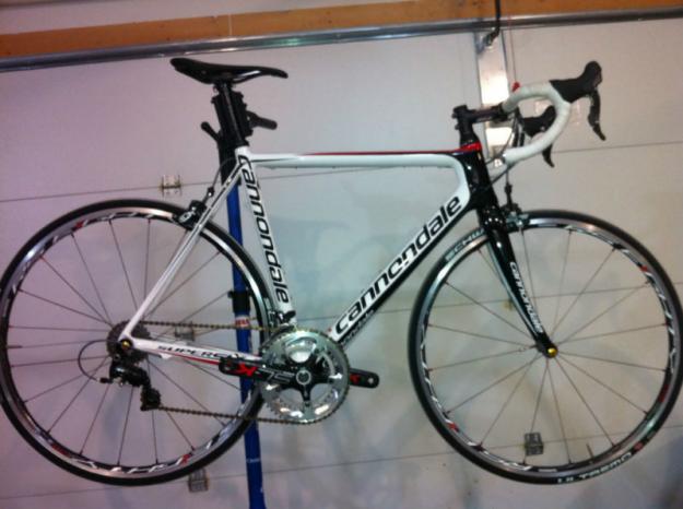 2010 cannondale supersix 3 custom 56 cm