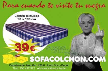 Colchones a los mejores precios de Granada. Muy muy baratos.