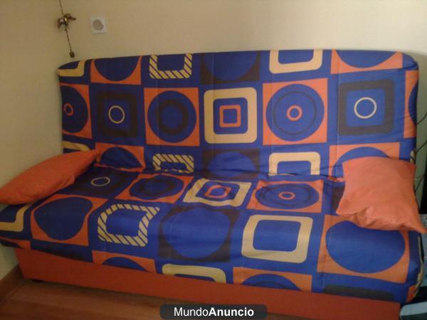 SE VENDE SOFÁ CAMA DE 3 PLAZAS CON CANAPÉ