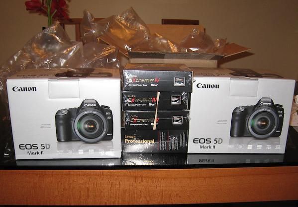 Canon 5D Mark II 21.1MP Cuerpo Nuevo con Garantia