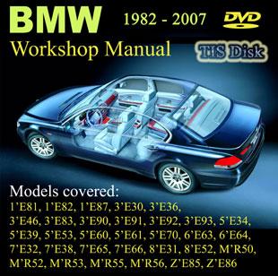 BMW Workshop Manual Petrol Diesel ALL SERIES 1982 until 2007