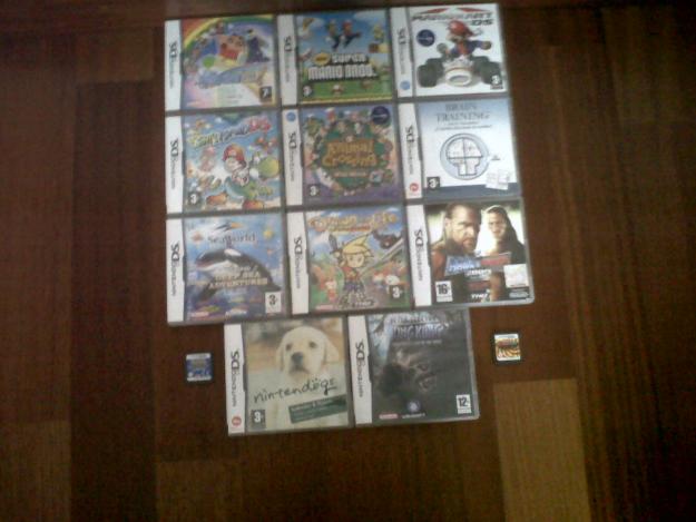 Vendo juegos originales para nintendo DS