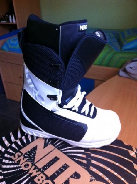 Botas snowboard nitro. t 41. perfecto estado e higiene