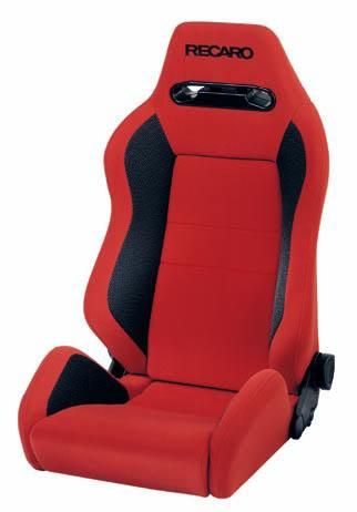 ASIENTO RECARO SPEED ROJO Y NEGRO