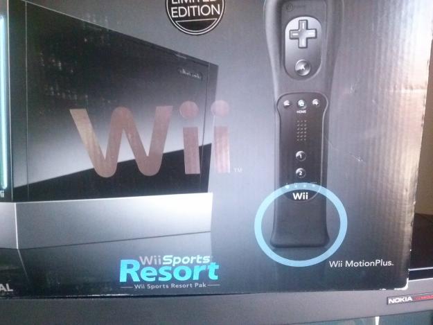 Consola nintendo wii negra