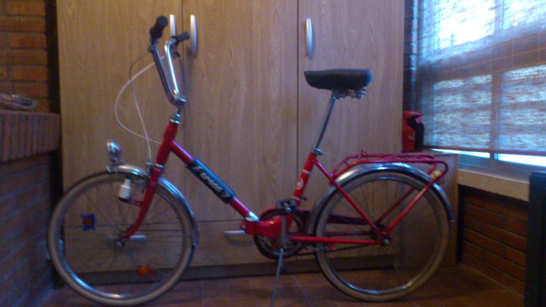 Bicicleta BH clásica de paseo verano azul roja en muy buen estado ¡¡