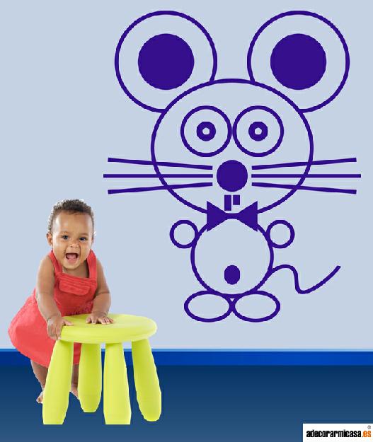 Ratonzuco Vinilo decorativo infantil