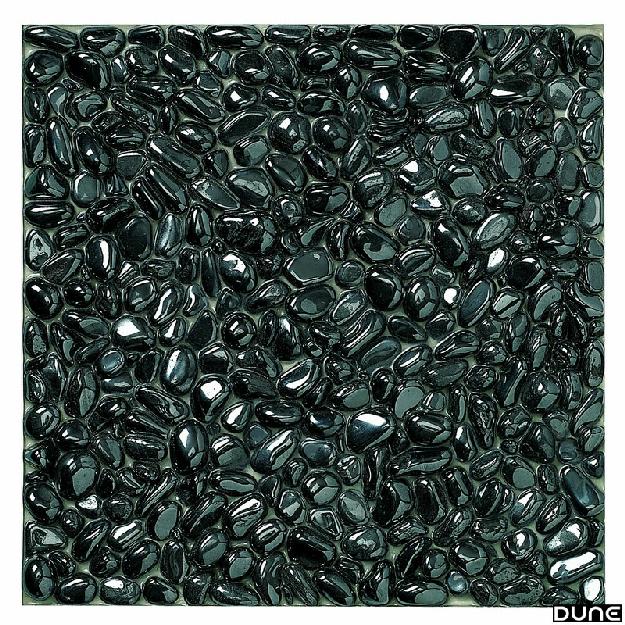 Dune - Pieza piedra semipreciosa Hematite 30x30