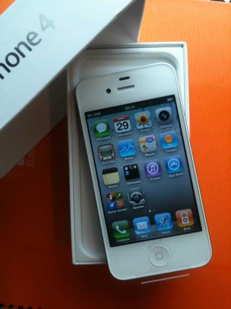 Iphone Blanco nuevo a estrenar Vodafone