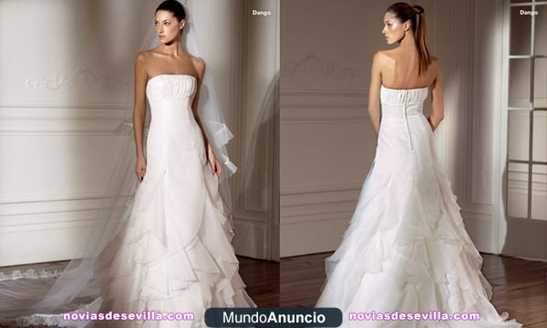 vendo vestido novia pronovias 2008 modelo dango