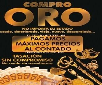 COMPRO ORO,PRECIOS DE MAYORISTA PARA PARTICULARES