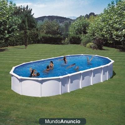 Piscina Star Pool 132 pared acero blanca KITPROV9190