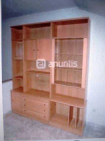 Mueble librería mesa más 4 sillas