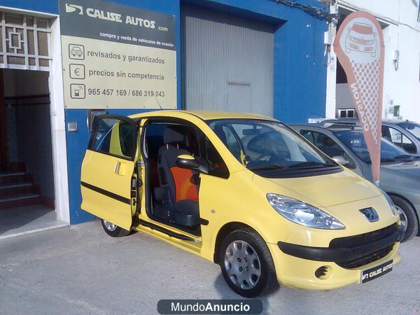 PEUGEOT 1007 1.4 HDI 70 CV puertas corredizas eléctricas