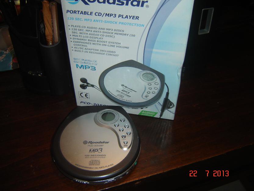 Reproductor Discman MP3