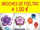 FLORES DE FIELTRO A 1 € - mejor precio | unprecio.es