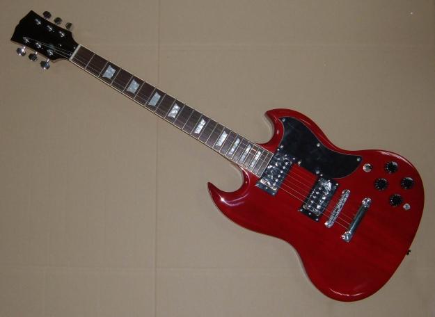 GUITARRA ELECTRICA TIPO GIBSON SG, nueva a estrenar