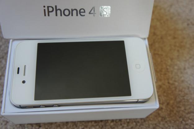 Apple iPhone 4S (modelo reciente) de 32 GB blanco desbloqueado de fábrica