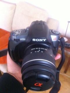 Se vende camara sony a330 seminueva