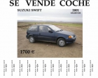 Suzuki Swift 2001 - mejor precio | unprecio.es