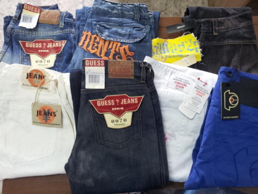 Lote 200 Jeans Marcas Mixtos.