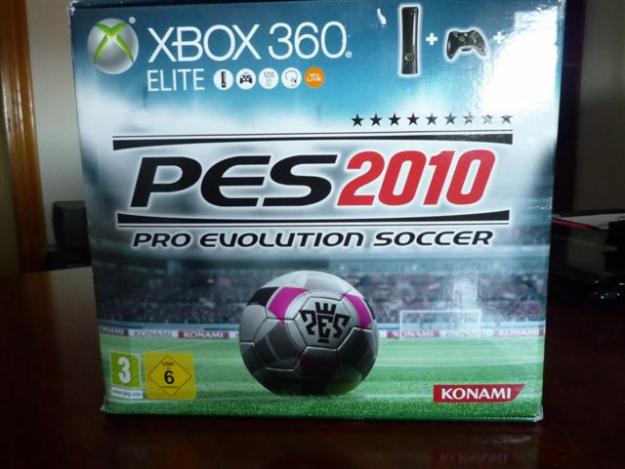 Vendo xbox 360 elite + pes 2010