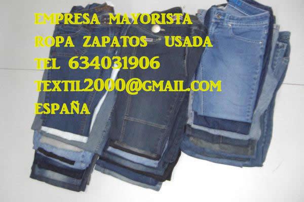 ropa usada almacen al kilo empresa mayoristas TELEFONO 634031906