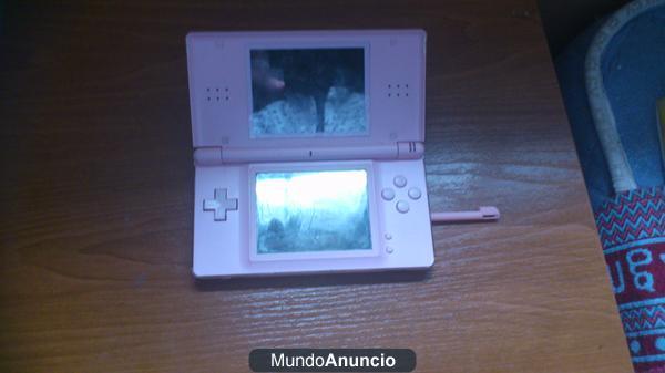 vend. nintendo ds lite en rosa