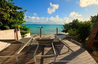 Villa : 10/12 personas - piscina - junto al mar - vistas a mar - saint francois  grande terre  guadalupe