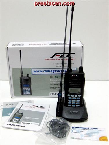 Emisora de mano walkie FDC FD-150A radioaficionado