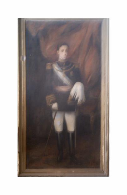 Retrato de Alfonso XIII (lienzo 190cm X 102cm)