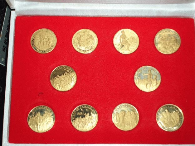 MONEDAS ORO