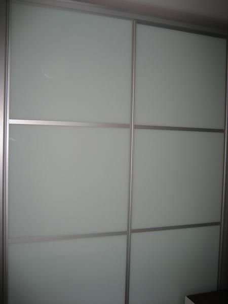 Vendo armario nuevo puertas correderas cristal blanco óptico