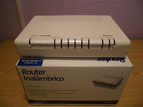 ROUTER INHALAMBRICO MULTIPUERTO TELEFONICA NUEVO