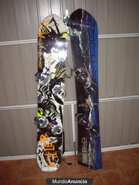 Tablas snowboard