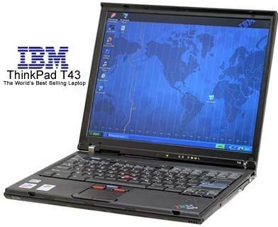 Venc portàtil IBM THINKPAD T43 en perfecte estat.