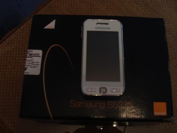 VENDO MOVIL TACTIL SAMSUNG S 5230 COLOR BLANCO