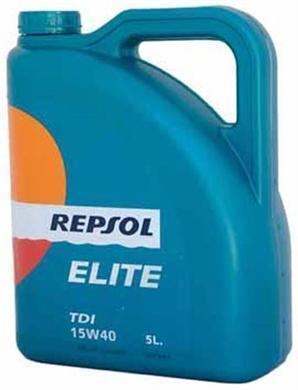 Aceite Repsol Elite TDI 15W40 5L