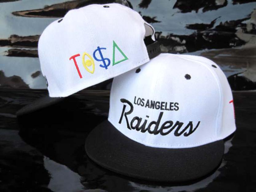 Angeles raiders snapback gorra plana