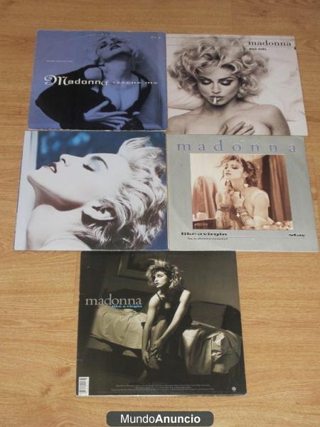 lote MADONNA lp\'s y maxi singles rarezas