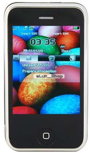 Movil KA08 Quad-band FM Touch Screen Dual Sim, NUEVO Y LIBRE!!