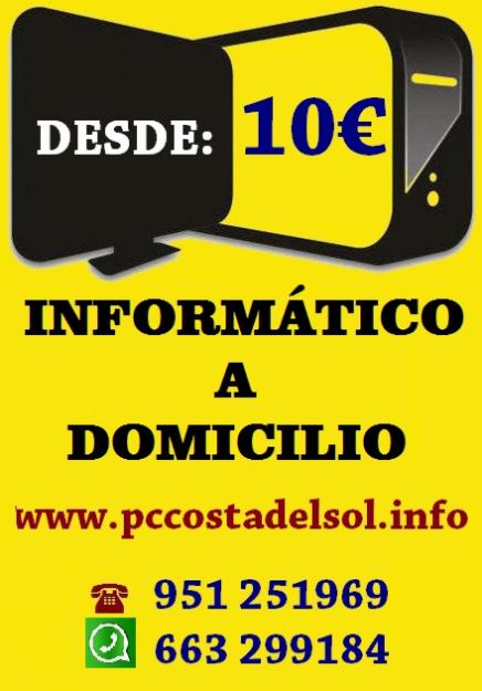 Técnico informático a domicilio