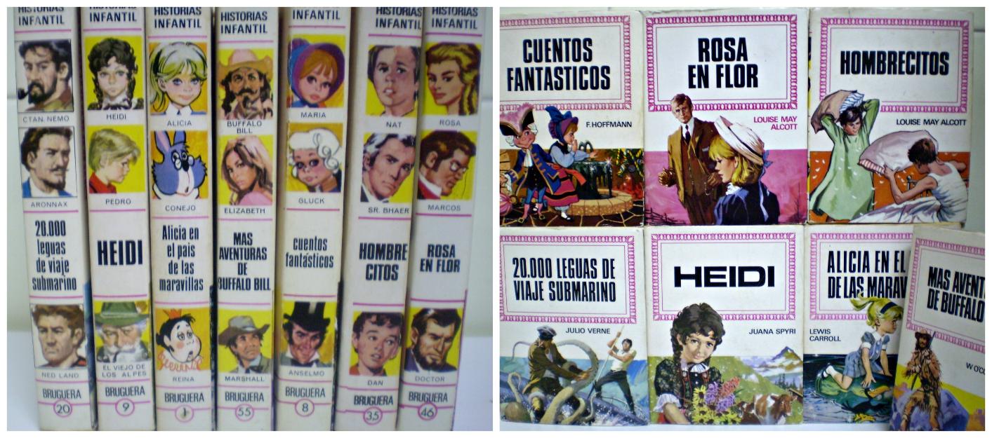 Lote de 7 libritos colección Historias Infantil