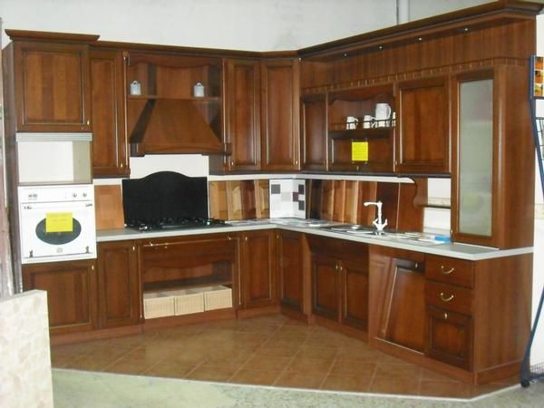 cocina de madera