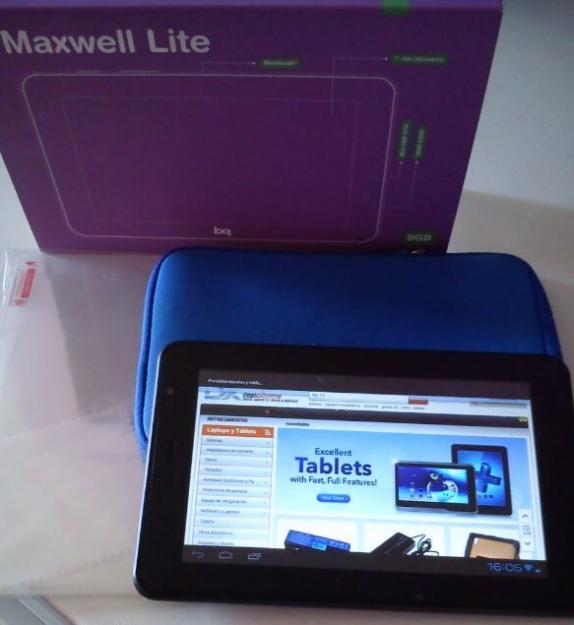 Tab bq maxwell lite como nueva!!!!